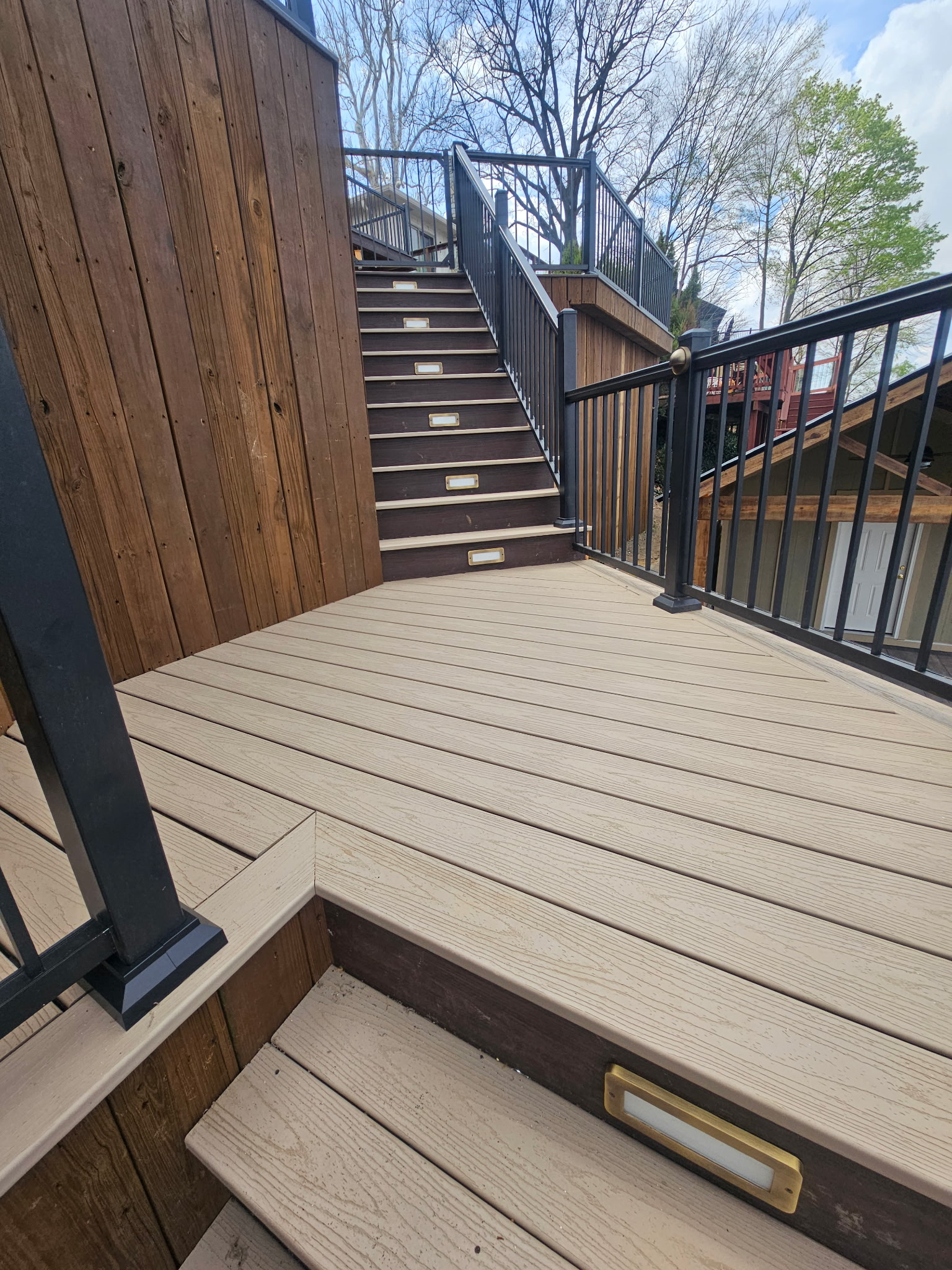 Composite deck & stairs